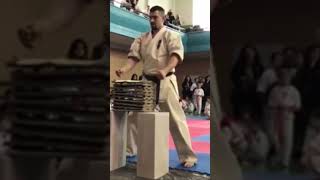 Показовий виступ на Чемпіонаті України з Кйокушінкаі карате Унія України м.Рівне листопад 2018 р.