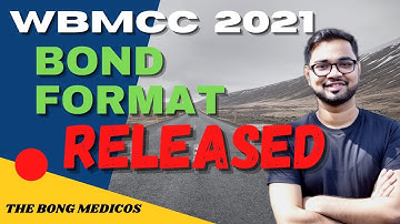 WBMCC BOND FORMAT RELEASED- ALL DETAILS DISCUSSED | #WBMCC #WBNEET