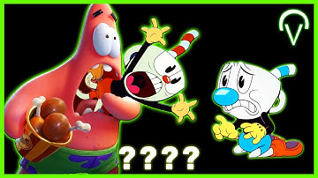 9 THE CUPHEAD SHOW! 🔊 "RUUUUUUUN!!!" 🔊 PART 7 Sound Variations in 55 Seconds, Meme