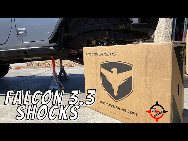 TeraFlex JL 4dr Falcon SP2 3.3 Fast Adjust Piggyback Shock Kit