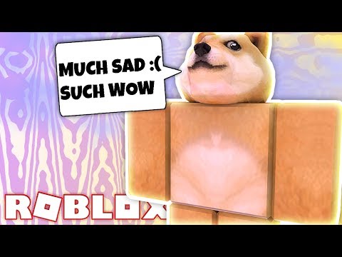 A Sad Roblox Doge Story Youtube - a sad roblox doge story