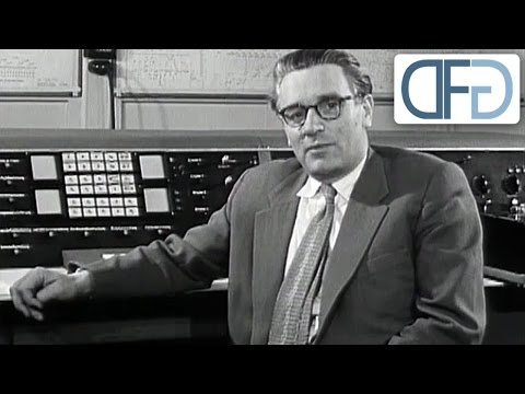 Konrad Zuse und seine ersten Computer der Welt - Fernsehbericht von 1958