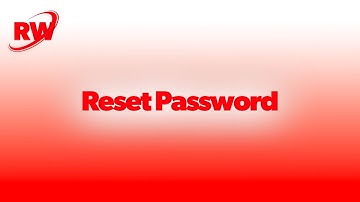 Resetting your Password | Redwood Tutorial #4
