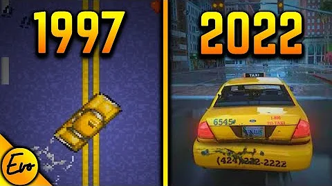 TAXI Evolution GTA: 1997-2022