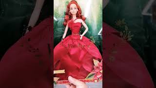 Holiday Red Hair Barbie 2022 #shorts #toys #doll #barbie #barbiedoll #holiday