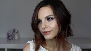 How I Style My Long Bob! Relaxed Flat Iron Waves | Rachel Weiland screenshot 5