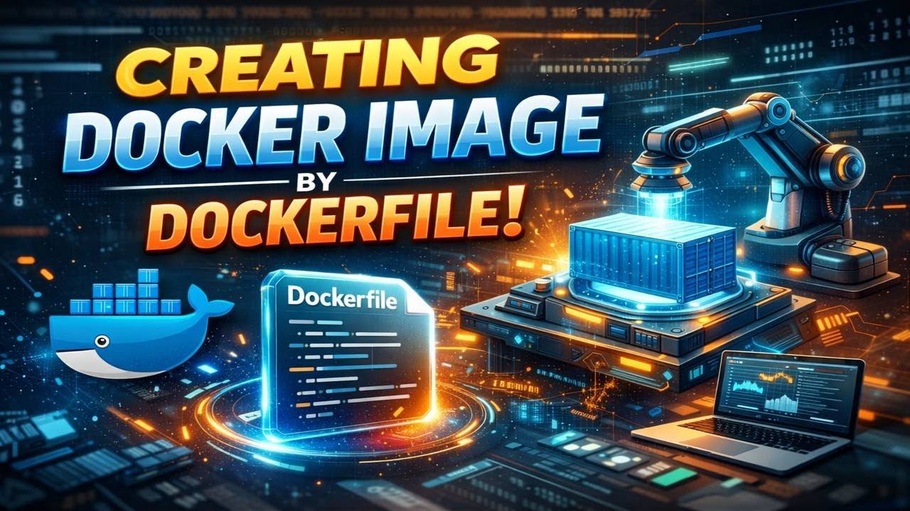 Creating Docker Image using Dockerfile | From First Principles 🚀 - YouTube