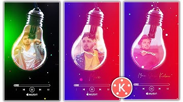 How To Create Bulb Effect Status in kinemaster || new video editing || kinemaster video editing