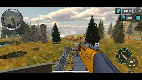 Real Dino hunter :Hunting 3D ( Shooting game 3D)Android iOS Gameplay - Dinosaur game - #2024 #games