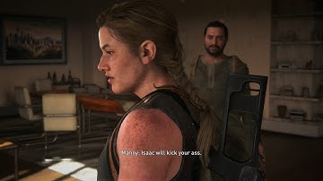 The Last of Us part 2 Walkthrough #20 - On Foot, Garden Center,  Boat Shop, The Forward Base (Abby)