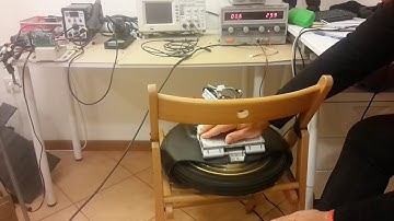 Testing blocking motor with max current/torque defined to 2.3A -- OpenSource firmware EBike Kunteng