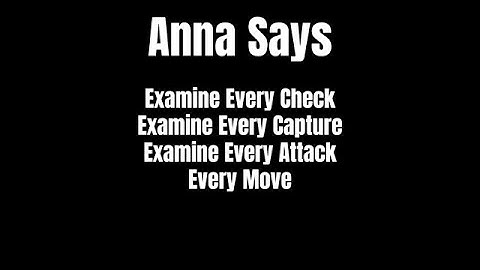 Chess Improvement: Checks Captures Attacks