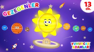 Gezegenler Eğitici Ve Eğlenceli Bebek Ve Çocuk Şarkısı Çizgi Film Yumurcak Adamlar