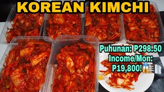 KOREAN KIMCHI with Complete Costing | Negosyo Recipe