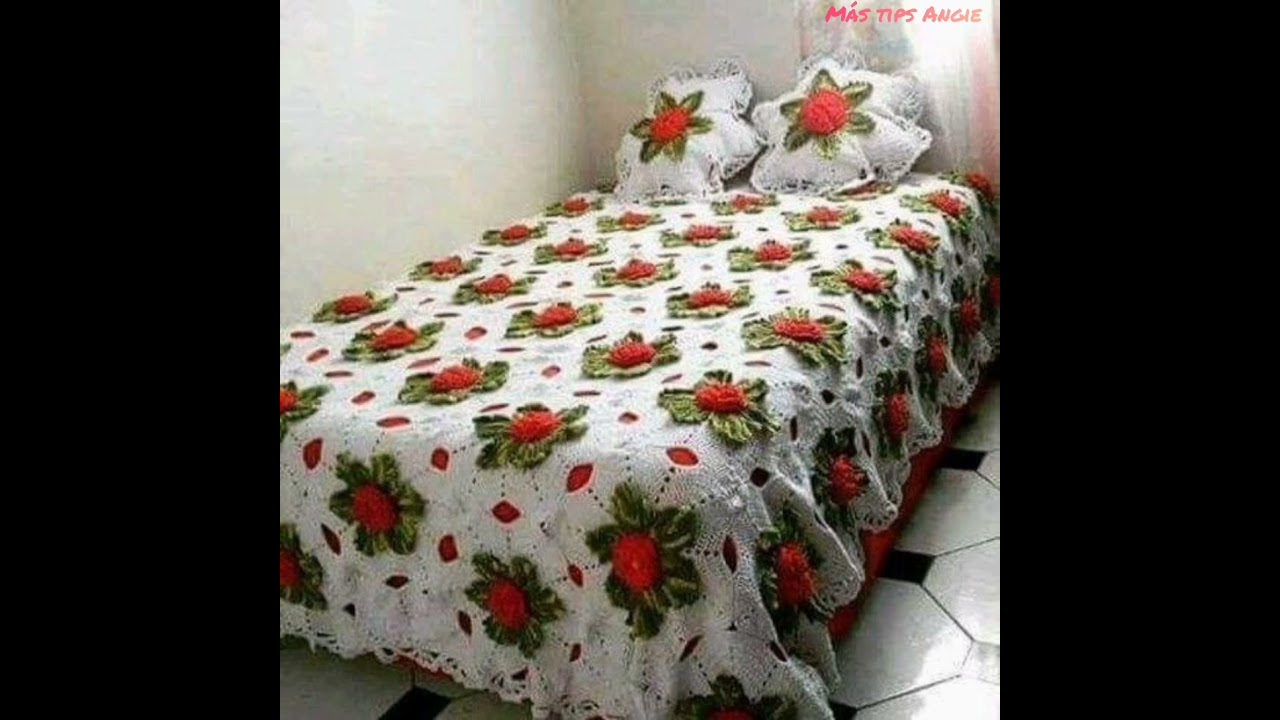 Colchas de tejido a crochet 30 ideas para recrear