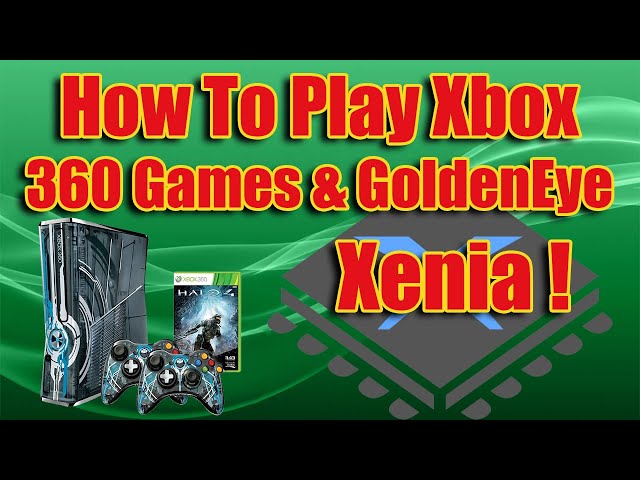 XBOX 360 GOLDENEYE 007 Remaster XBLA on PC XENIA Emulator 60fps