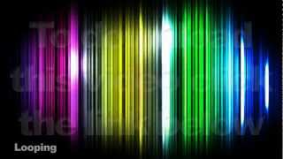 Thin Lines Background Loop -- Multi-Colored