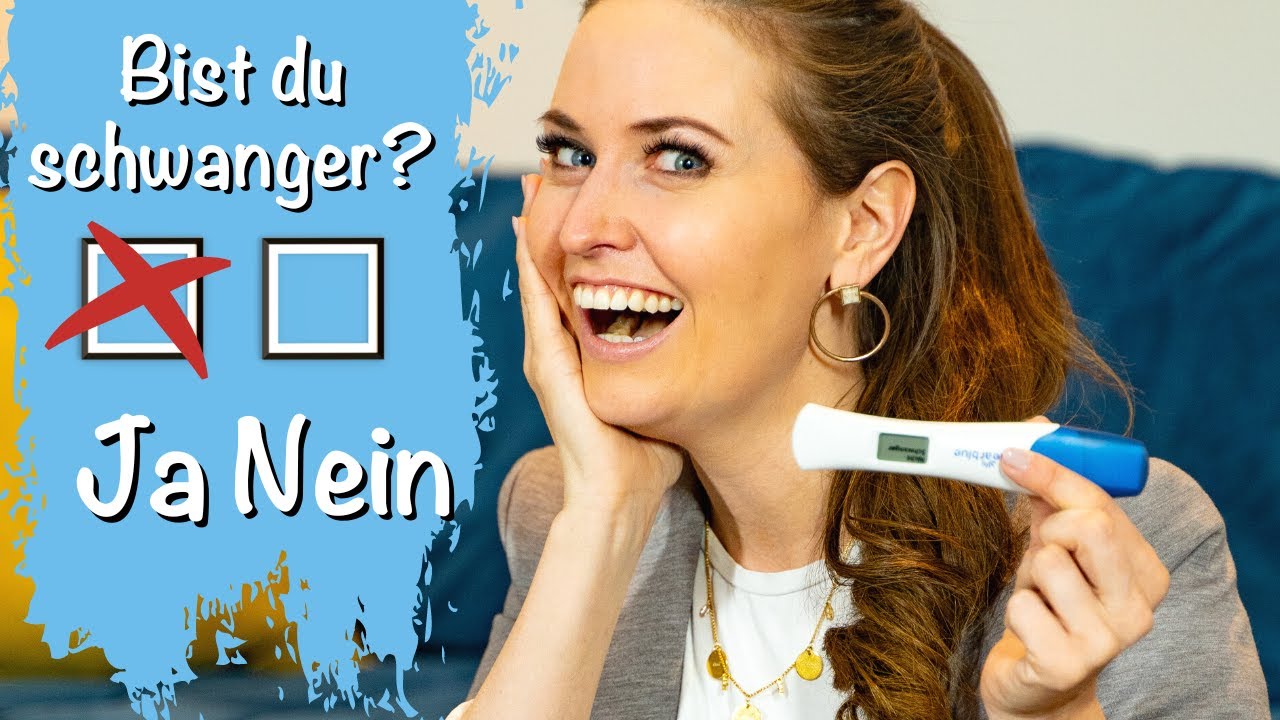 Schwanger oder nicht - diese Anzeichen verraten es dir