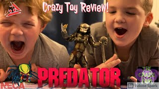 NECA PREDATOR - Review - UNBOXING - Action Figure - CRAZY TOY REVIEW Movie - FORTNITE ? - KIDS