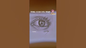 ocean eyes 👀💖#billieeilish #drawing #oceaneyes #ocean #eyes#sketch#trend#yt#ytshorts#shorts#art