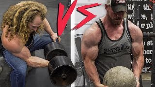 Who Builds Bigger Arms? BODYBUILDING vs STRONGMAN