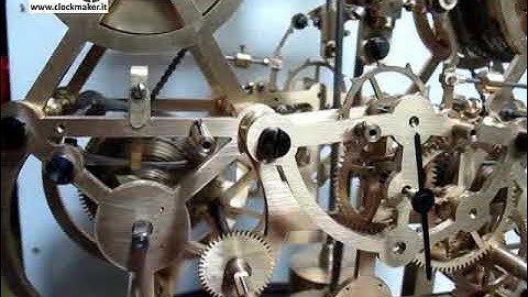 clockmaking-pendoleria.com double pendulum skeleton clock