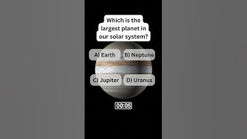Which is the largest planet in our solar system? #quiz #sciencequiz #science #solar #funquiz