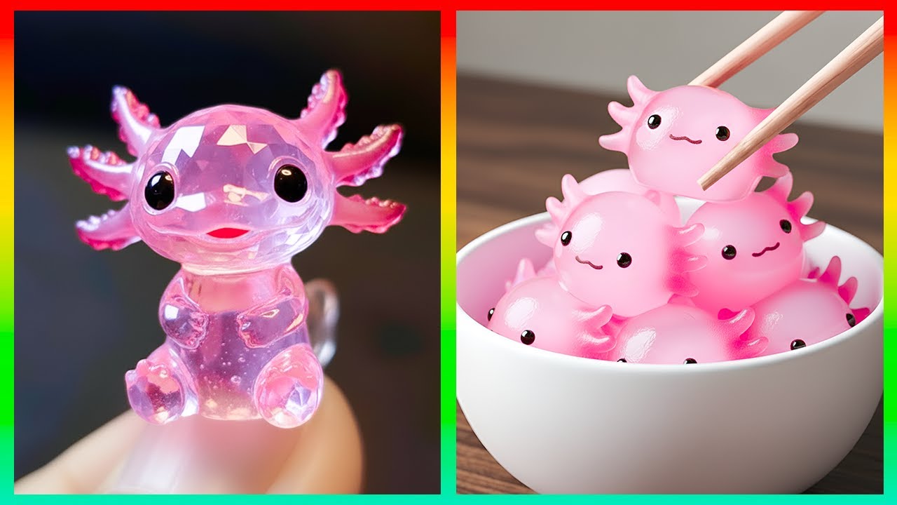 Cute AXOLOTL Art & Other Cute Animal Ideas