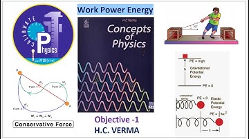 Work & Energy | H.C. Verma | Objective-1 (Q1 to Q10) | Calibrate Physics with PP Sir