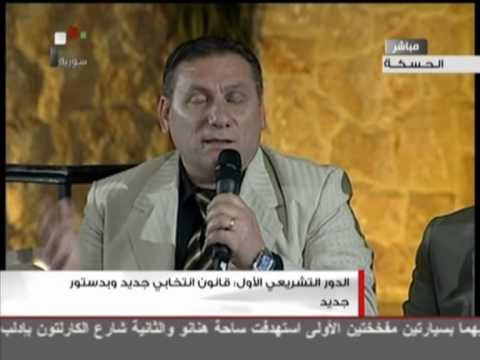 المذيع بدر شلال في ندوة حول مجلس الشعب  مقتطفات