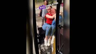 A bus driver helped a woman in a wheelchair get on a bus #shorts