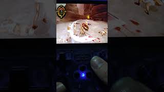 Consola retro R36S variante ejecutando 300 March to glory #r36s #clone #psp