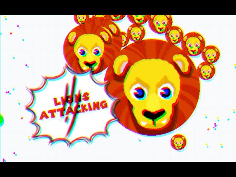 Agar.io-Lions Attacking!