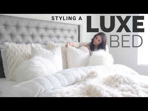 bed-styling-|-luxurious-bedding