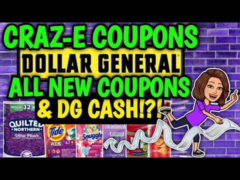 🤑NEW COUPONS & DG CASH!🤑DOLLAR GENERAL COUPONING THIS WEEK 2/19-2/25🤑EXTREME COUPONING🤑