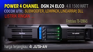 Download Lagu Power 4 Chanel, Cocok utk Subwoofer, Bass, Linearray,  TD12004s MP3