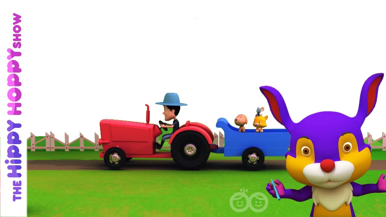 Farmer in the Dell - Nursery Rhymes for Kids and Children I Baby Songs | Hippy Hoppy Show