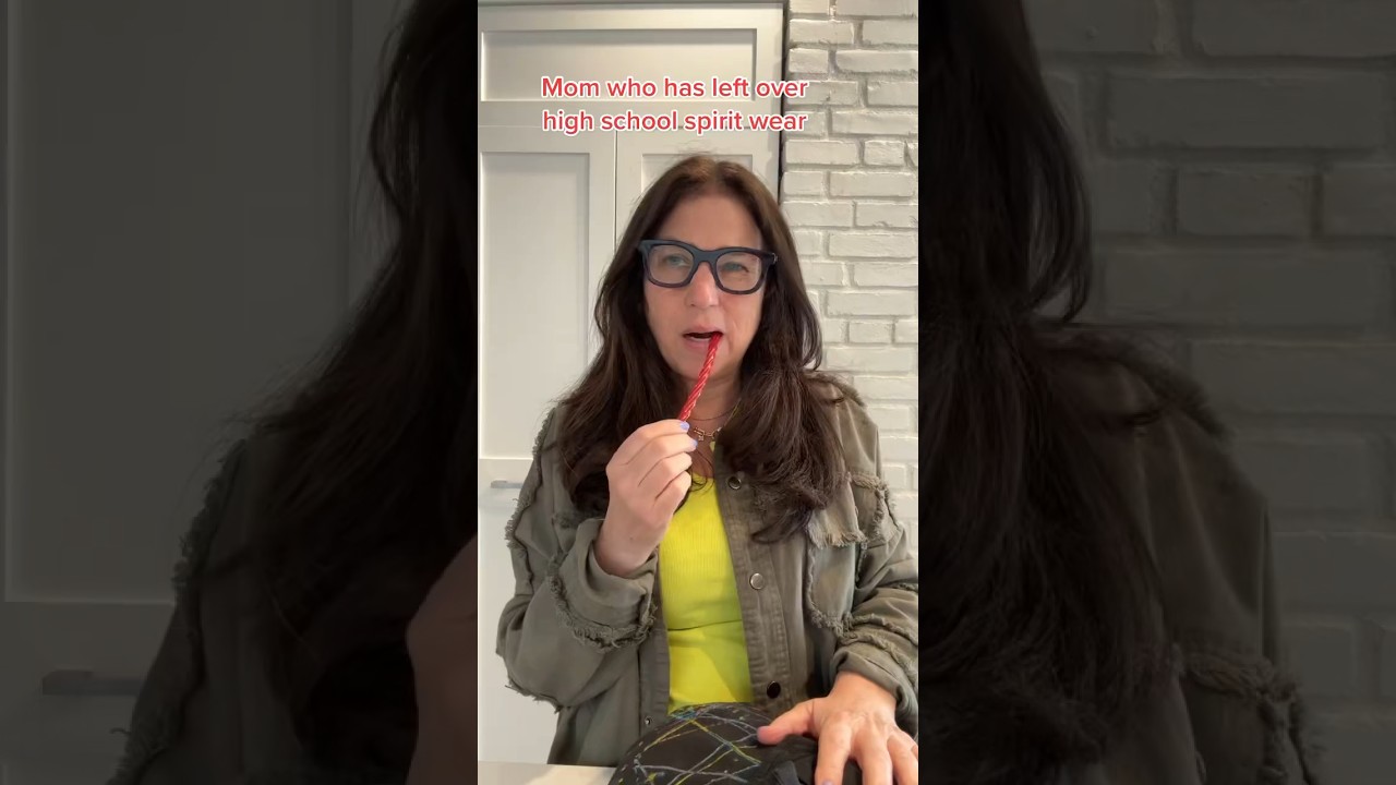 Mom trying to sell left over high school spirit wear