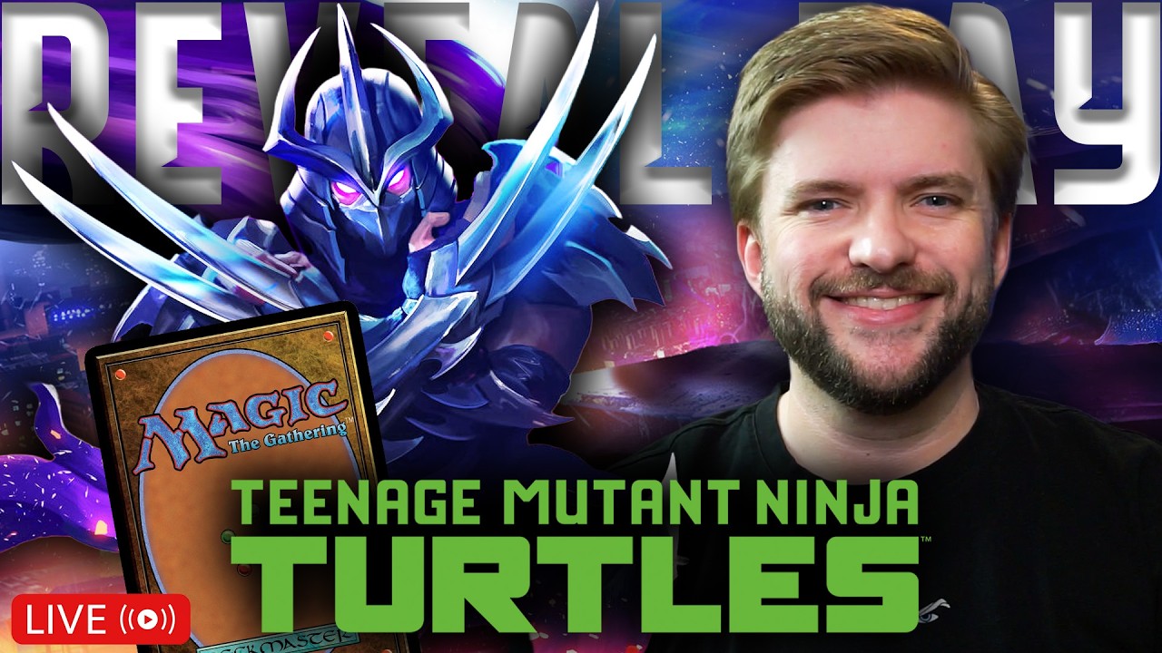 🔴LIVE NEW Teenage Mutant Ninja Turtles MAGIC REVEAL !packpack (new cards, new mechanics, new set)