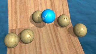 Balance The Ball - New Game Similar to Going Balls - Let´s Play Part 1 screenshot 1