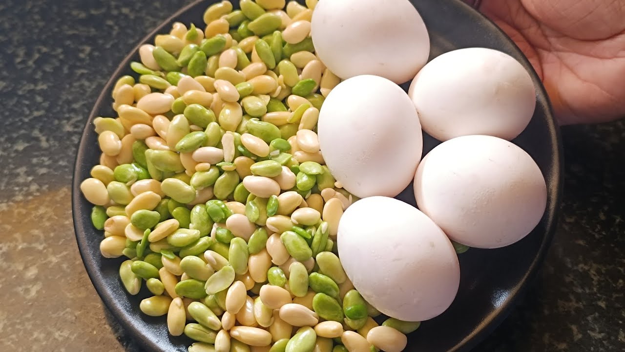 ಹಿತ್ಕಿದ ಅವರೇ ಬೇಳೆ ಮೊಟ್ಟೆ ಸಾರು ರುಚಿ👌/Hitkida avarebele saaru/lima beans egg curry/eggcurry