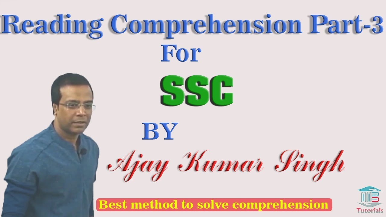 Reading Comprehension Part 3 For SSC By Ajay Kumar Singh II MB Books reading-comprehension-part-3-for-ssc-by-ajay-kumar-singh-ii-mb-books