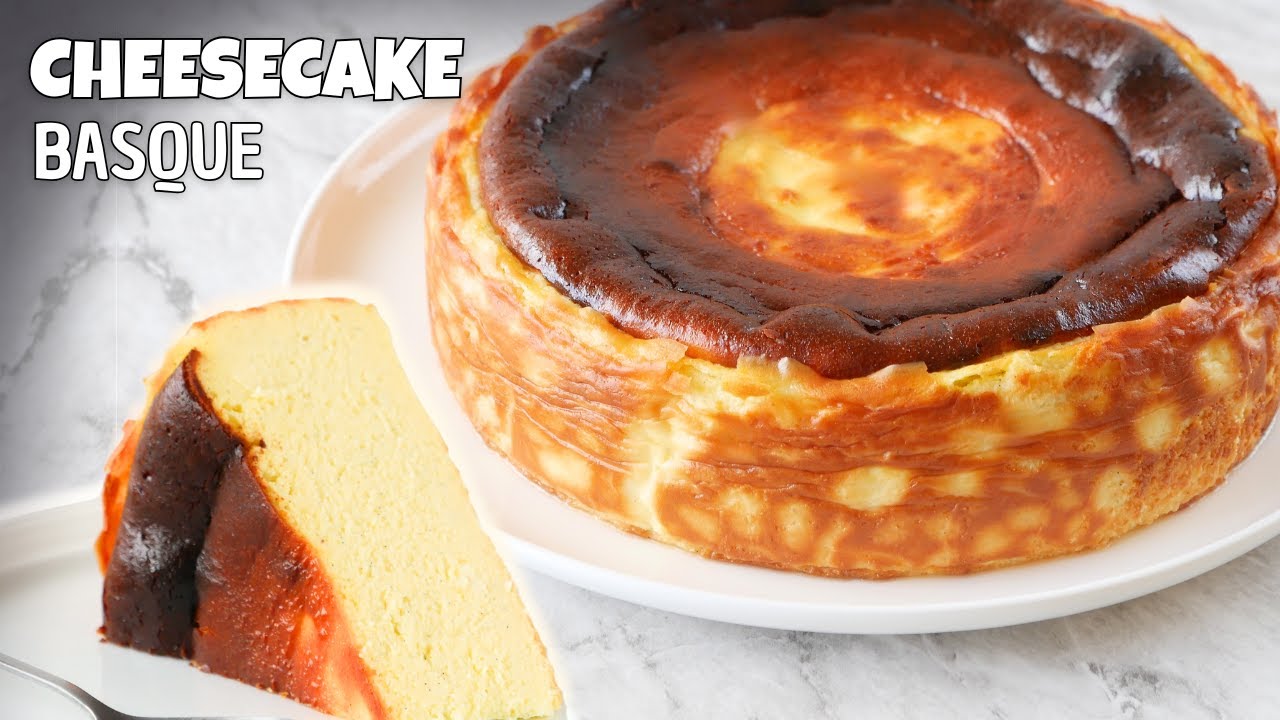 CHEESECAKE BASQUE 🔥 | Ultra Fondant & Inratable (Recette de San Sebastian)