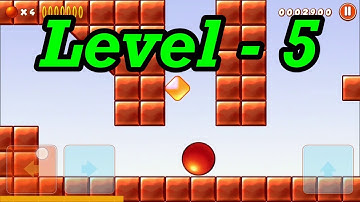 Bounce Ball Gameplay - Level #5