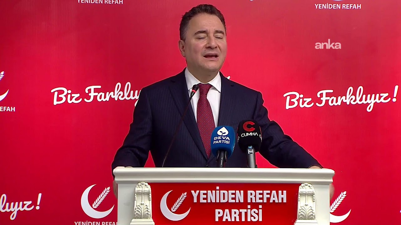 Ali Babacan, Fatih Erbakan’ı Yeniden Refah Partisi Genel Merkezi’nde ziyaret etti