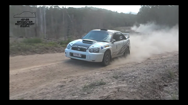 Jamie Luff Subaru WRX @ North Coast Rally 2020