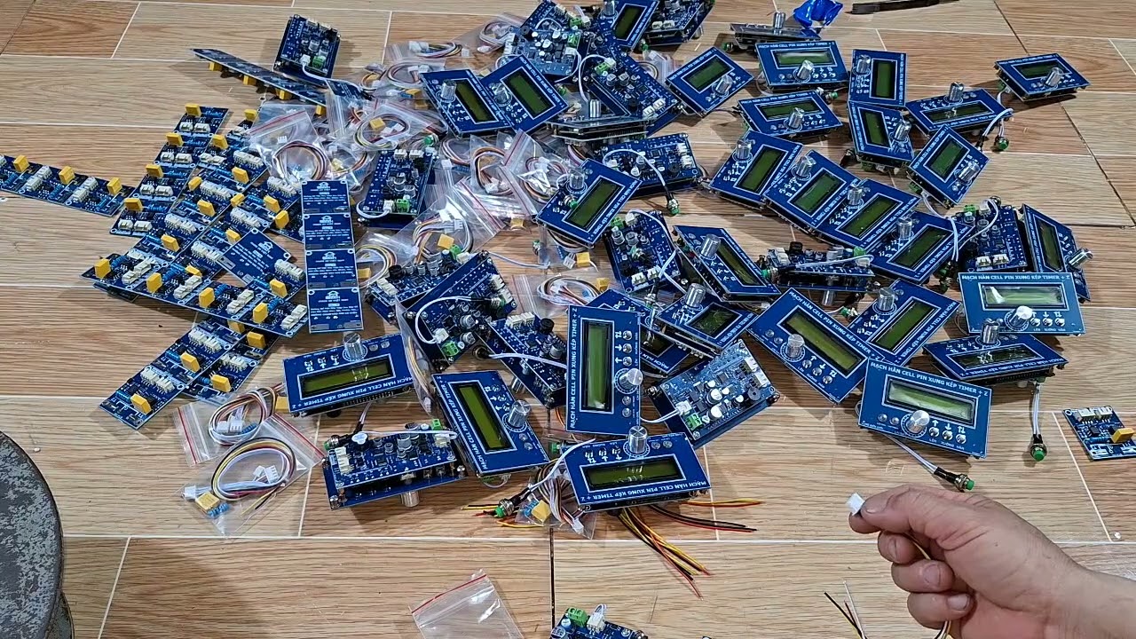 Mạch máy hàn cell pin timer +z