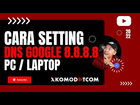 Cara Setting DNS Google 8.8.8.8 di PC / Laptop