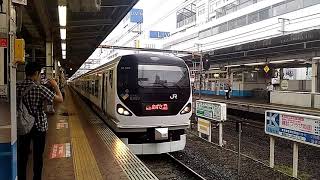 E257系特急あずさ3号南小谷行き　錦糸町発車
