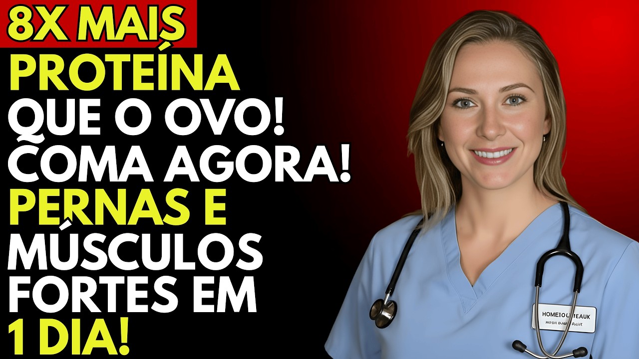 A Proteína MAIS PODEROSA Do Mundo Depois Dos 50 Para Pernas E Músculos FORTES | Dra. Graça Freitas